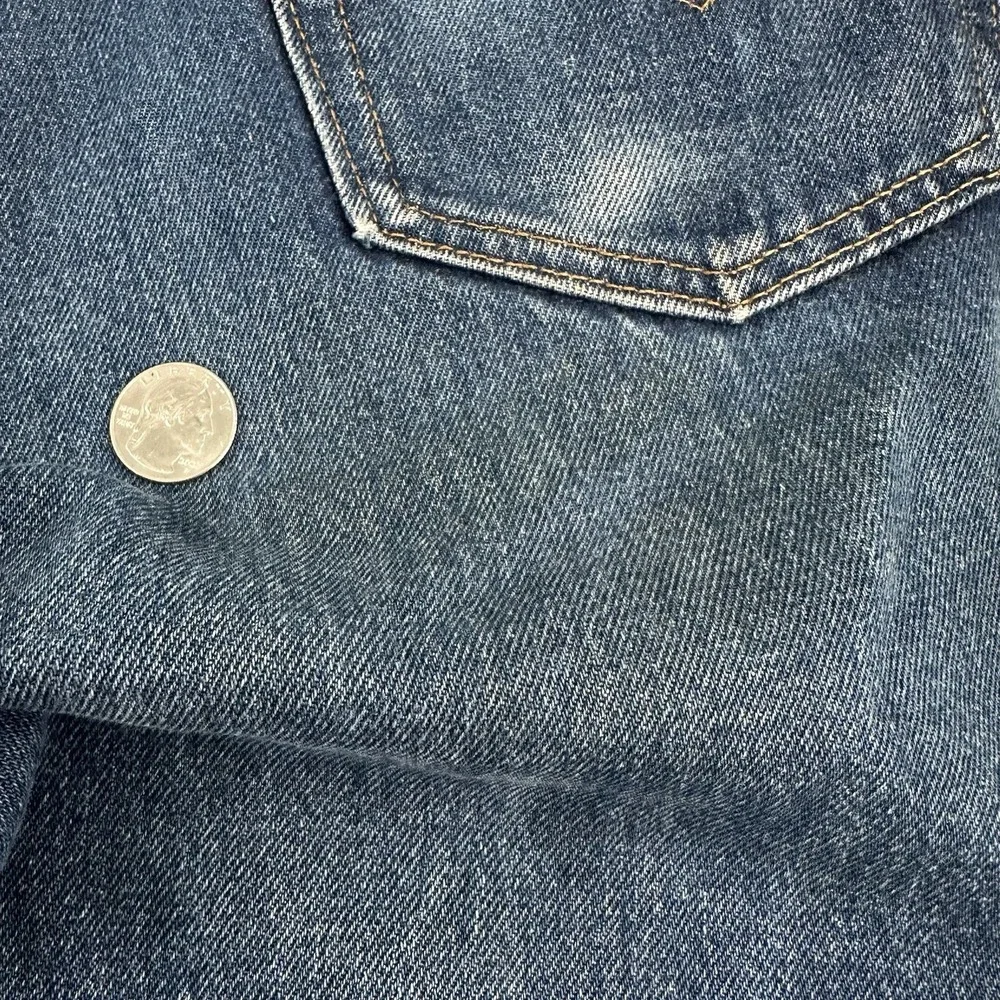 VTG 80s Levi’s 501 0000 Jeans Fit 32x28 Blue Dark Wash Whiskers Honeycombs USA